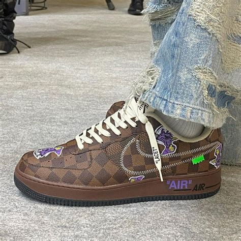 air force 1 louis vuitton monogram|louis vuitton collaboration with nike.